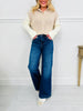 With You In Mind Wide Leg Tummy Control Jeans in Four Inseams