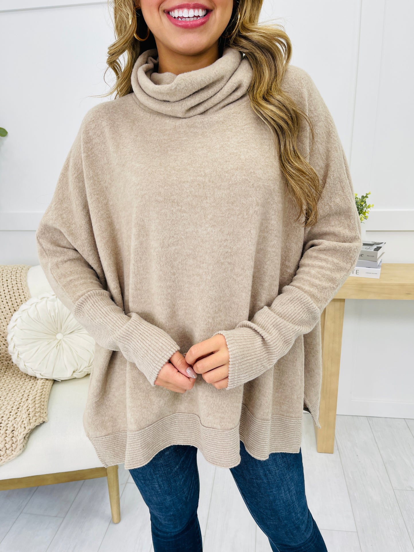 DOORBUSTER! Simple Splendor Sweater- Multiple Colors!