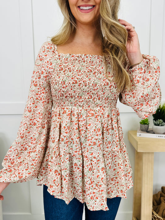 Floral Refrain Top