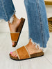 Sole Thread Sandals in Tan