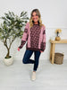 Blooming Beauty Pullover In Brown