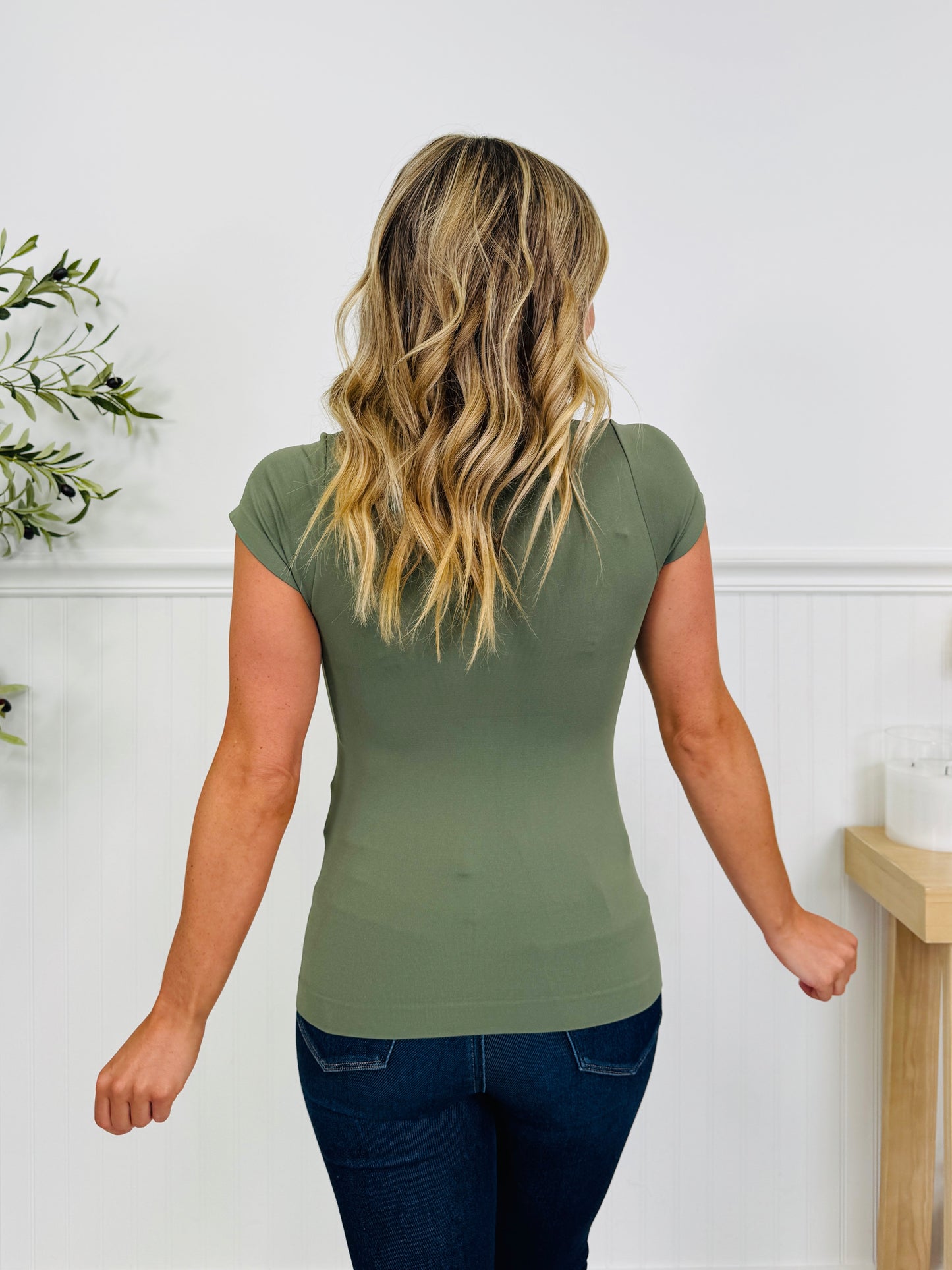 Simple But Stylish Short Sleeve Shapewear In Multiple Colors