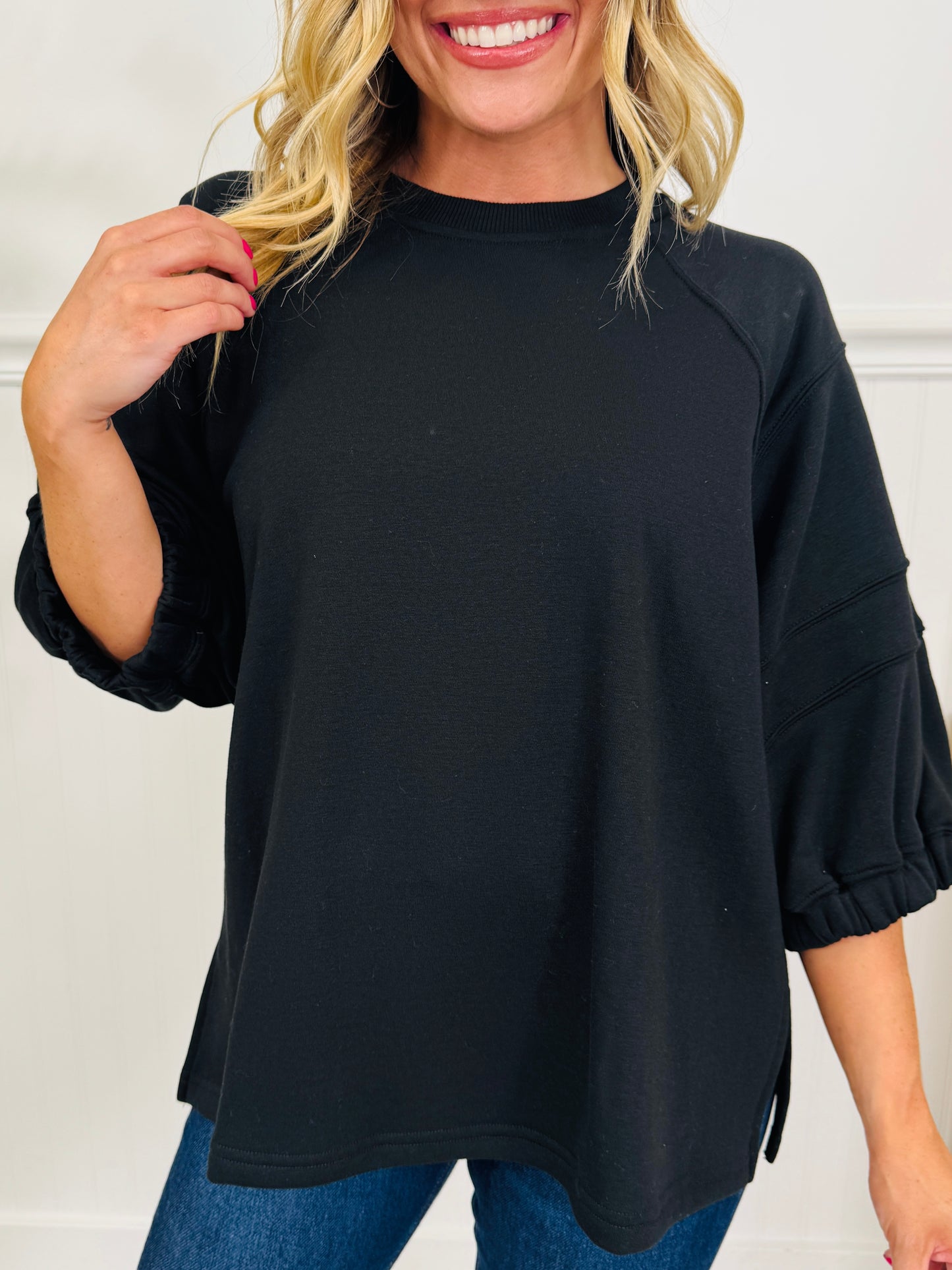 The Cozy Motion Top In Multiple Colors
