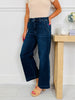 Judy Blue Timeless Touch Trouser Wide Leg Ankle Jeans