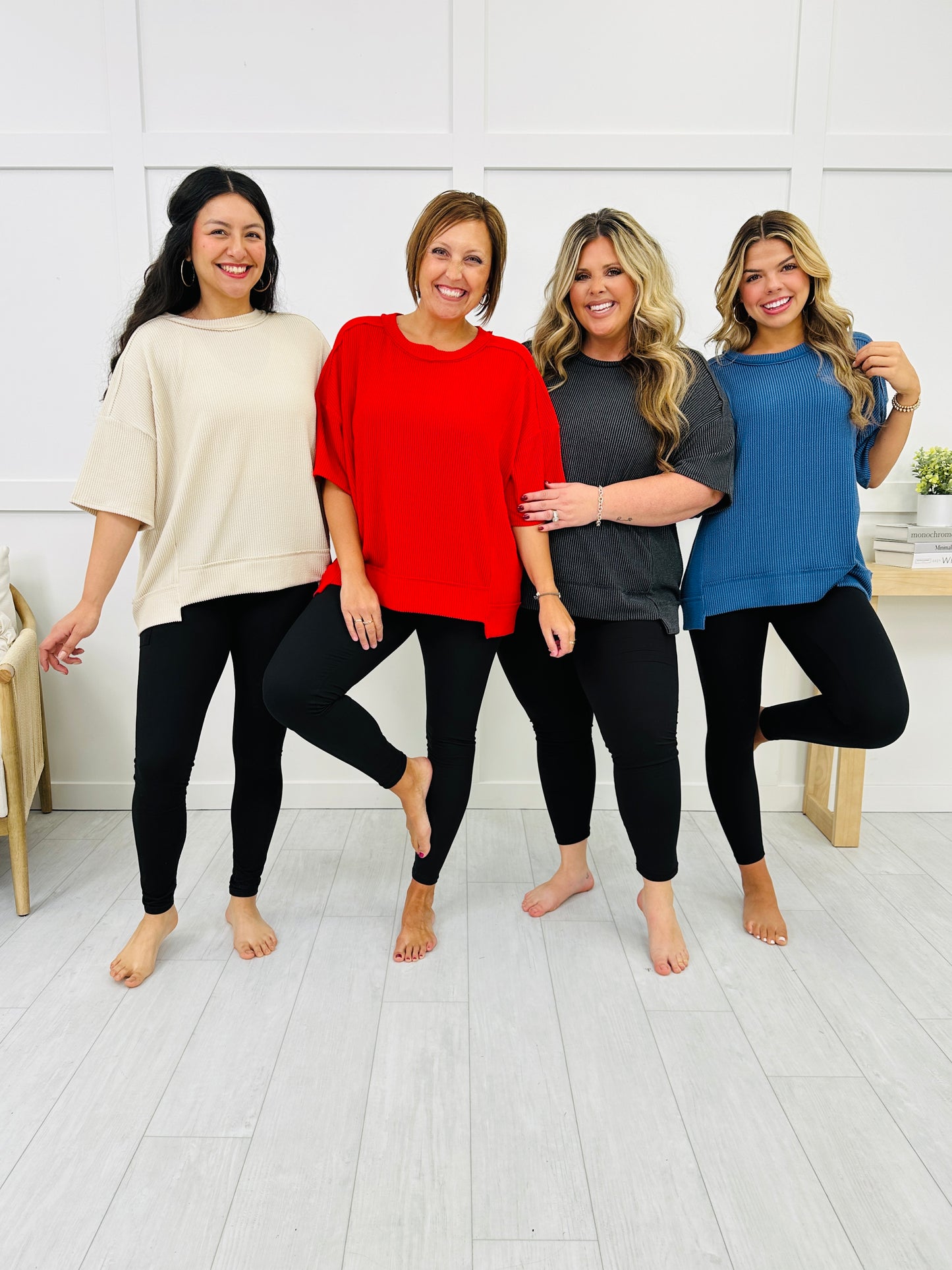 REG/CURVY Easy Living Pullover- Multiple Colors!