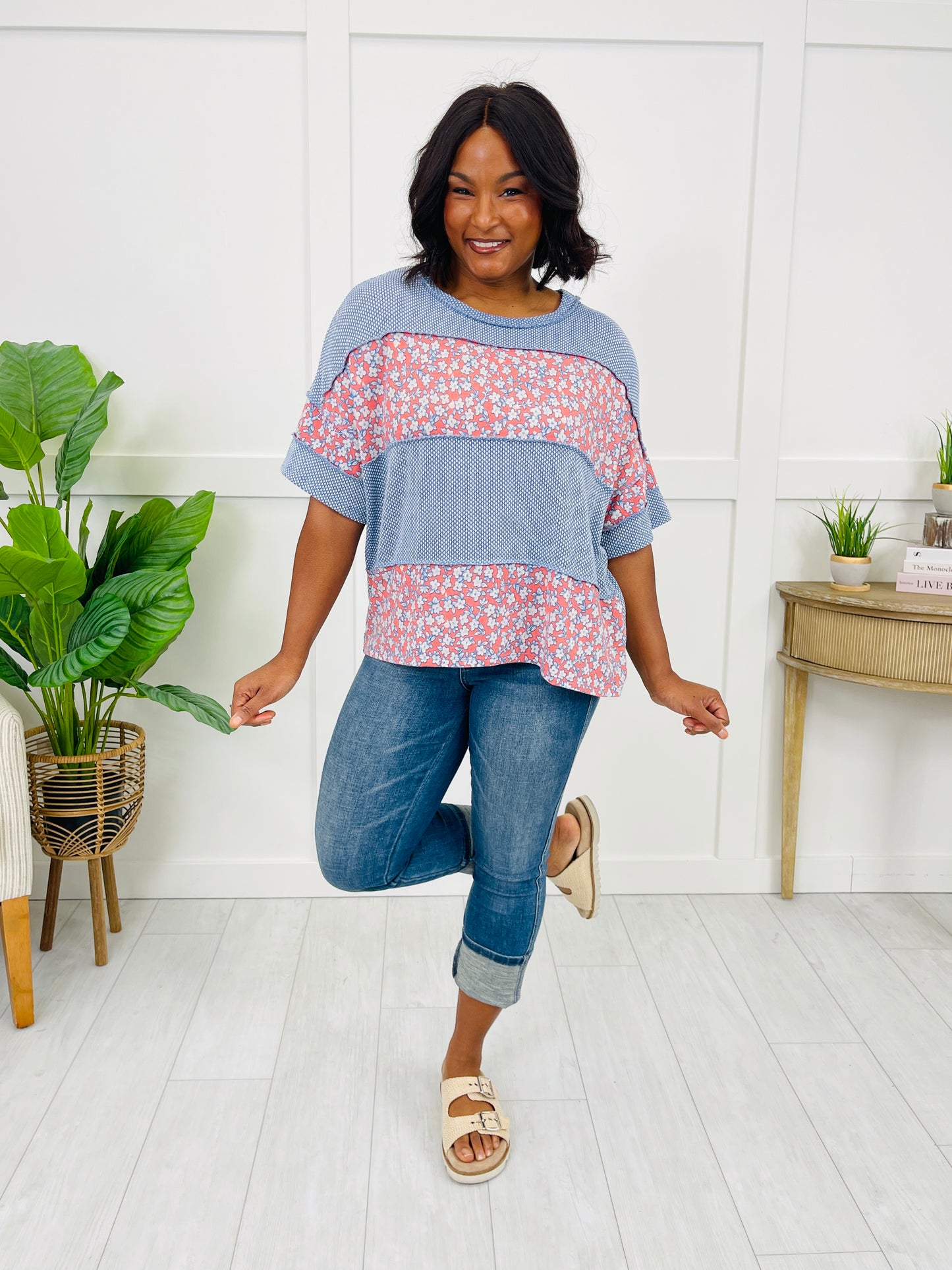 Floral Formation Top