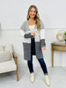 Stay Warm With Me Cardigan in Gray