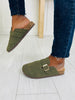 Echo In The Sole Clogs in Olive