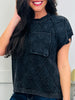 The Signature Stitch Top In Black
