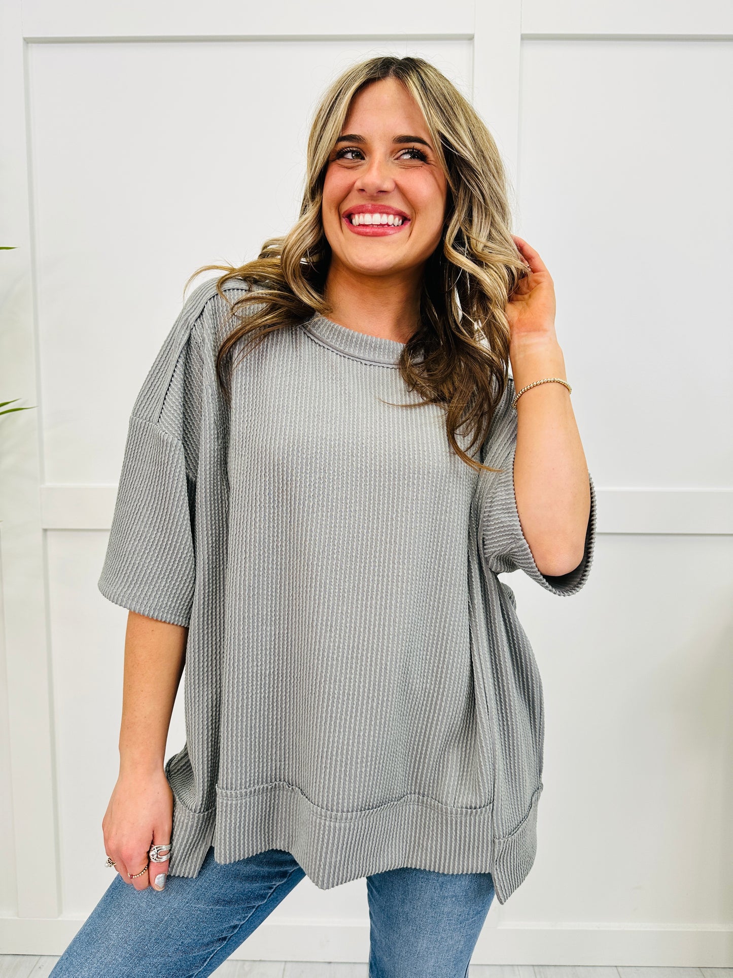 REG/CURVY Easy Living Pullover- Multiple Colors!