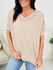 DOORBUSTER! Washed Away Wanderer Top- Multiple Colors!