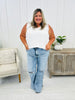 Risen Side by Side Straight Leg Jeans in Reg/Curvy