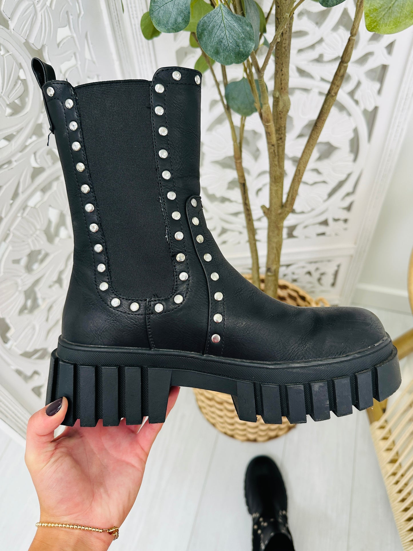 Take Your Best Shot Platform Boots