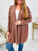 Pocket Companion Cardigan in Brown