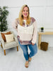 Whispering Patterns Top in Oatmeal