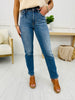 Judy Blue Warm Embrace Thermal Lined Straight Leg Jeans