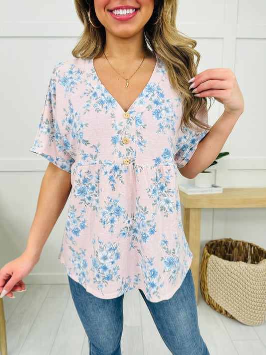 Petal Poetry Top In Pink