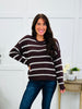 Falling Threads Sweater in Brown