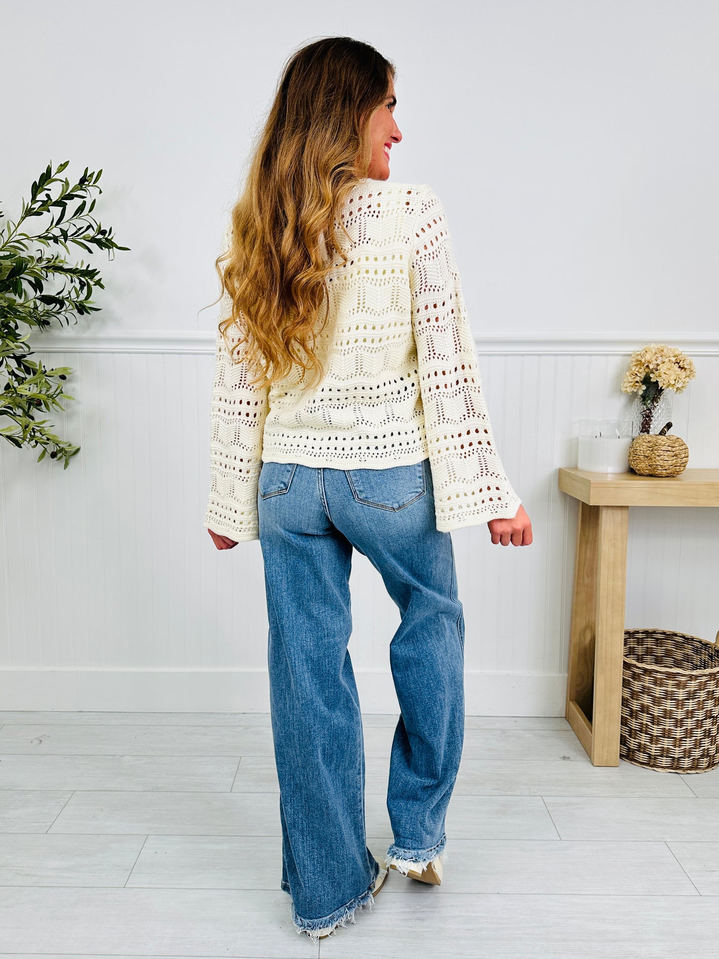 Judy Blue Almost Famous Retro Wide Leg Jeans