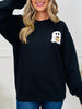 Boo Coffee Graphic Crewneck Sweatshirt
