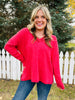 DOORBUSTER! REG/CURVY All Day Ease Top- Multiple Colors!