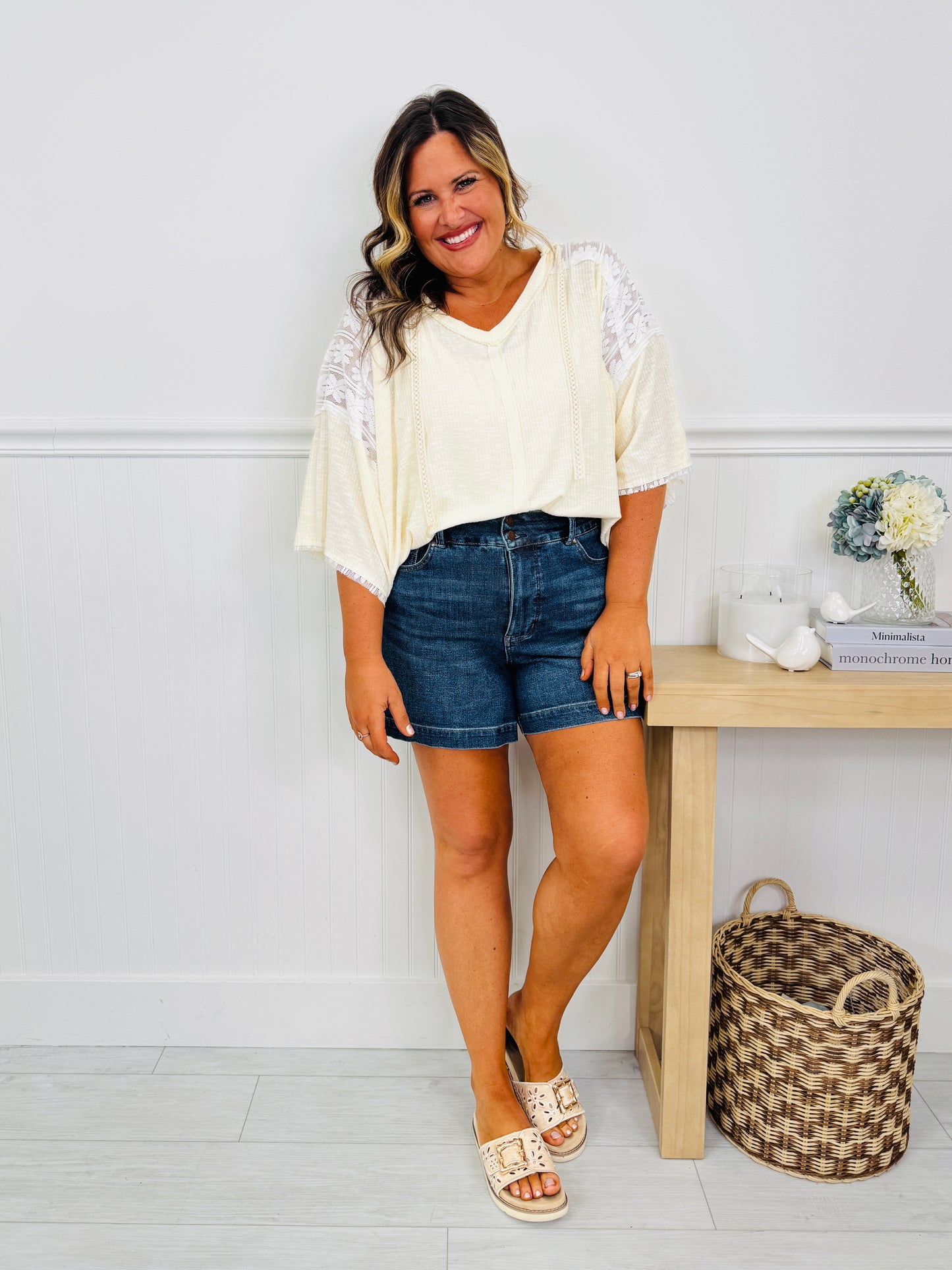 Judy Blue Summer Reset Tummy Control Shorts