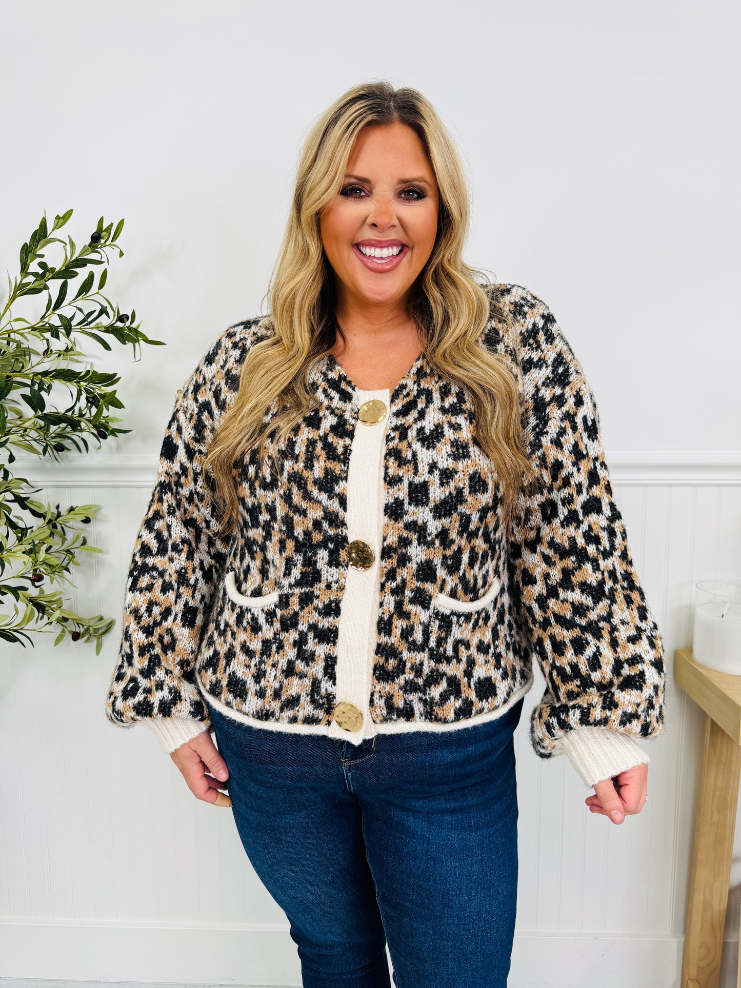 Leopard Luxe Cardigan