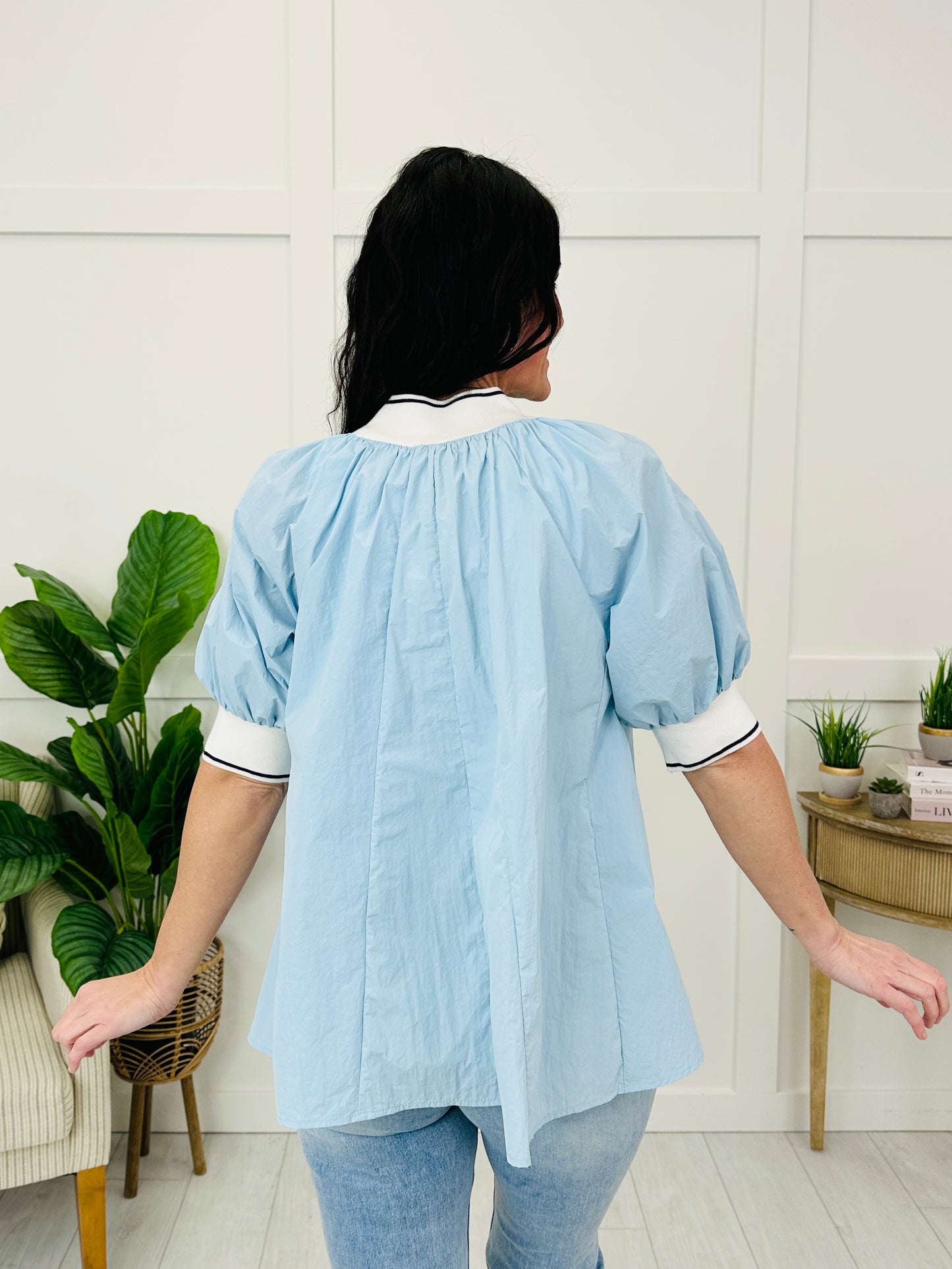 The Motion Pullover In Light Blue