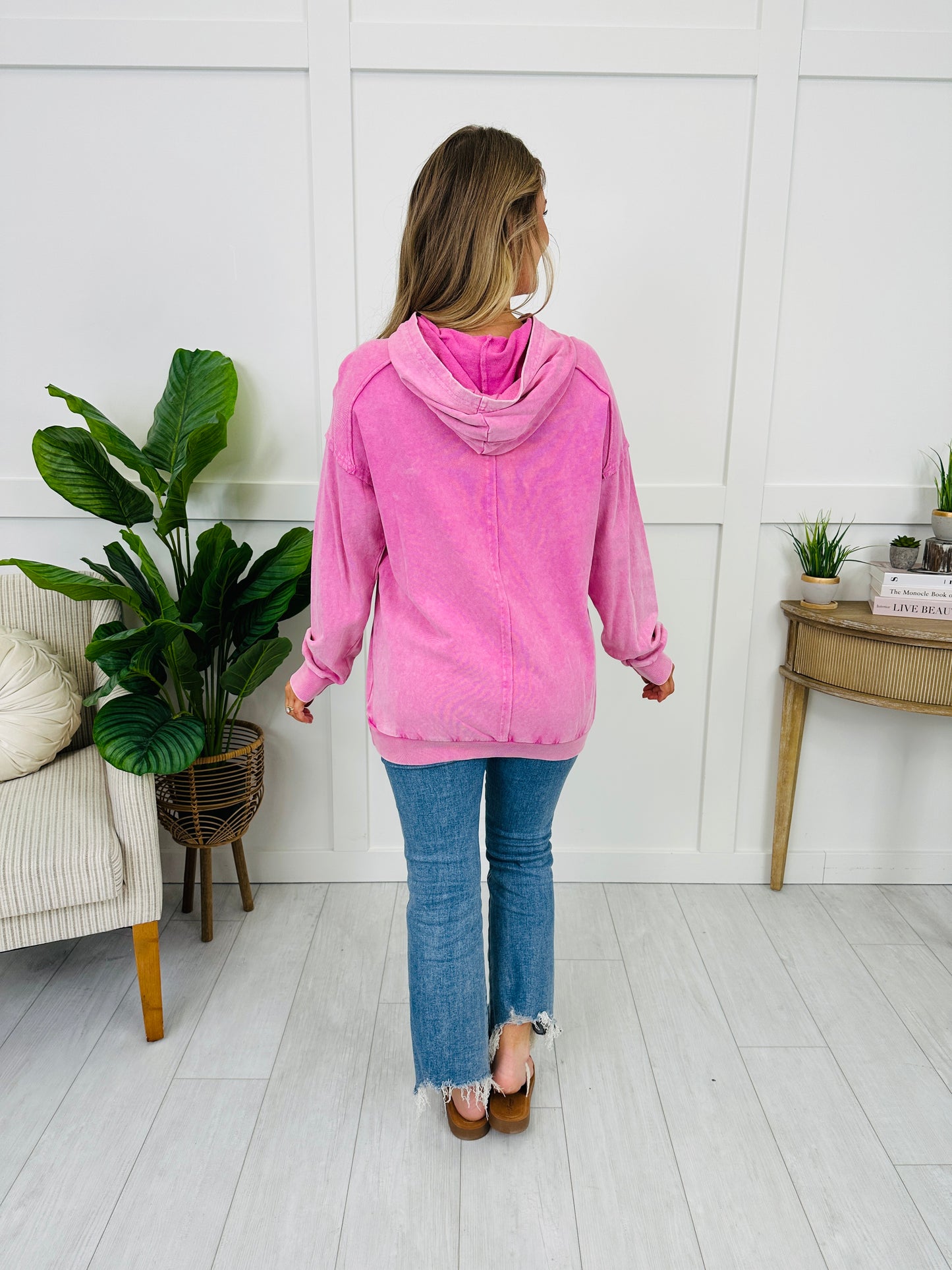 Peace Mode Sweatshirt in Pink