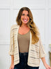 Driftwood Knit Cardigan In Natural