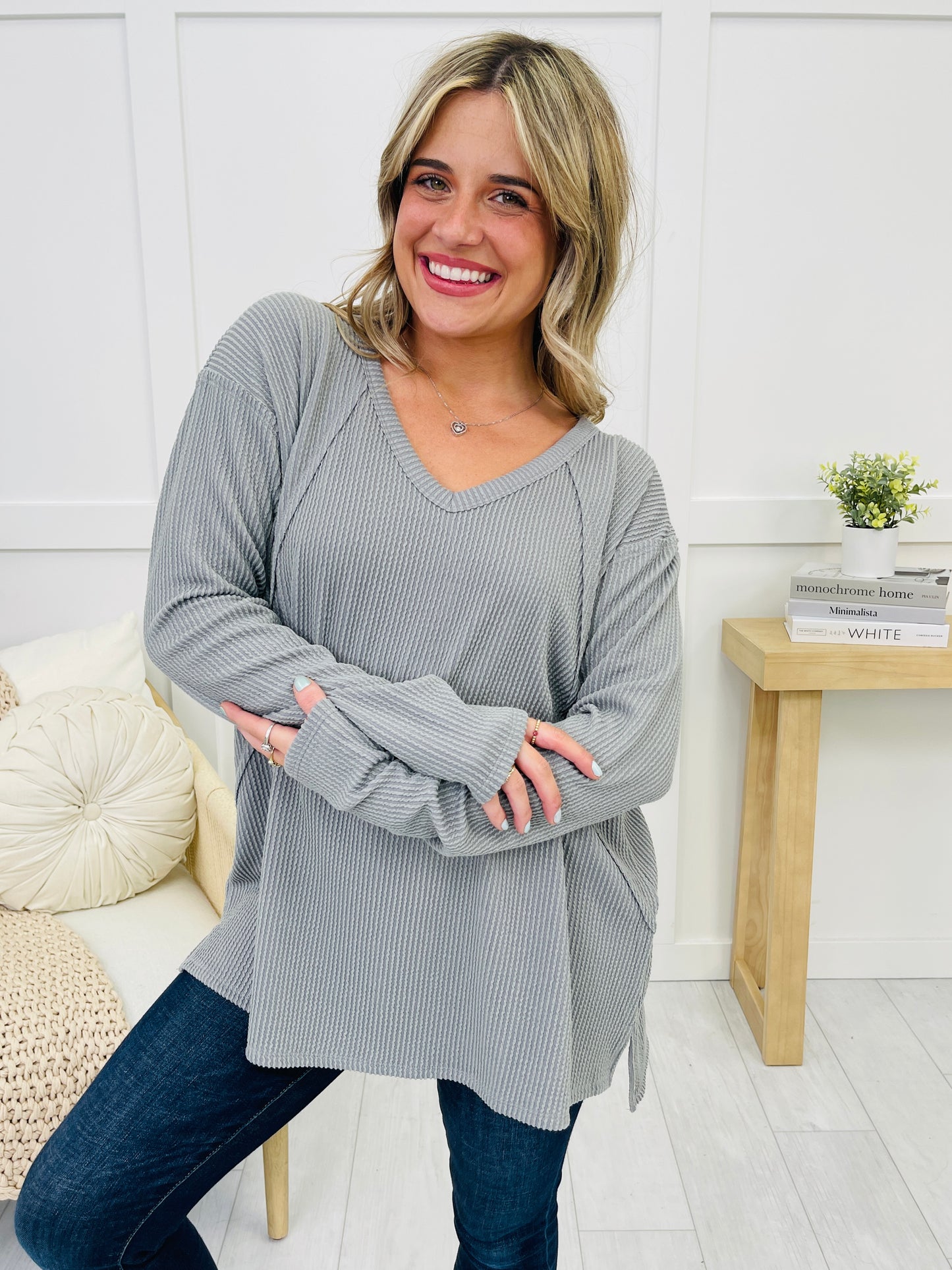 REG/CURVY Cozy and Corded Top - Multiple Colors!