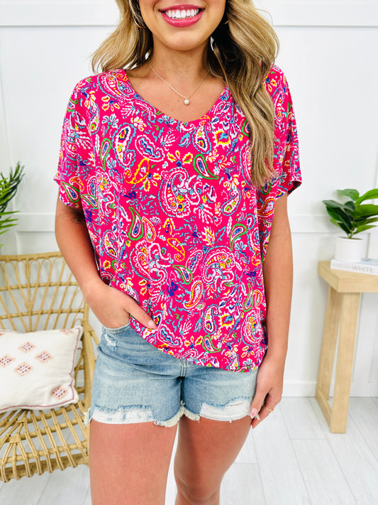 Pretty in Paisley Top