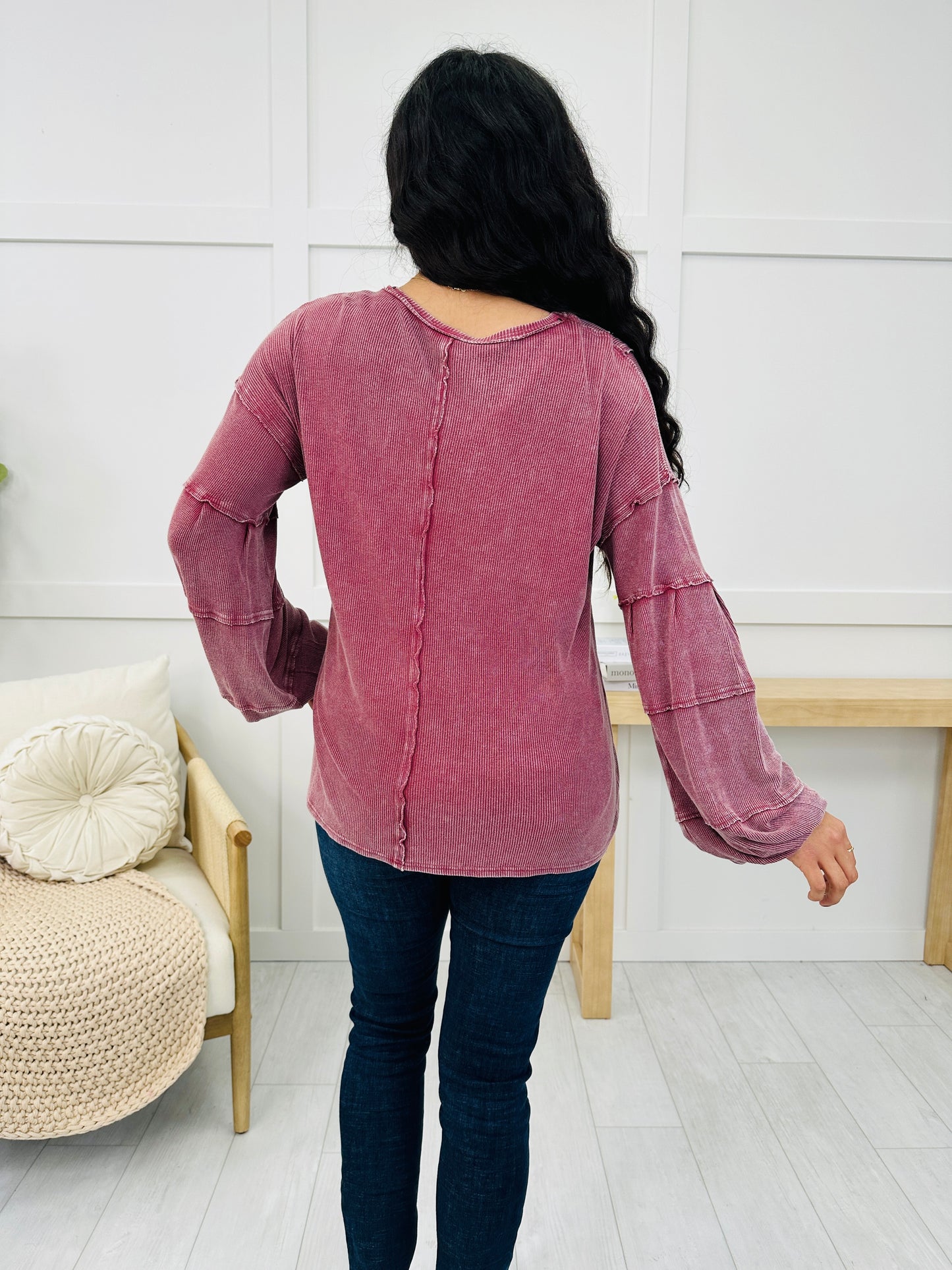 Sleek And Simple Long Sleeve Top- Multiple Colors!