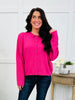 Keep It Classic Cardigan In Hot Pink