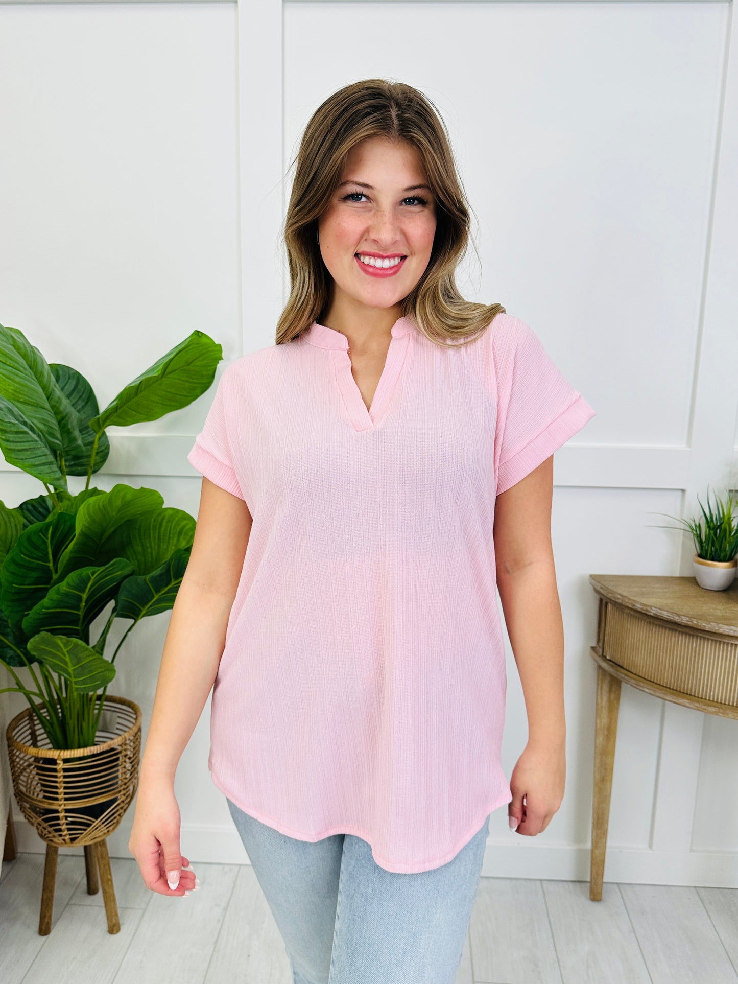 Laidback Looks Top In Multiple Colors