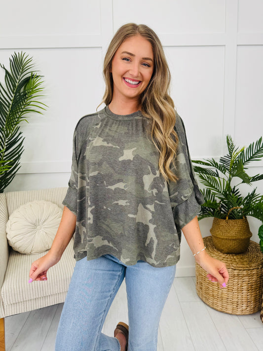 Camouflage Confessions Top