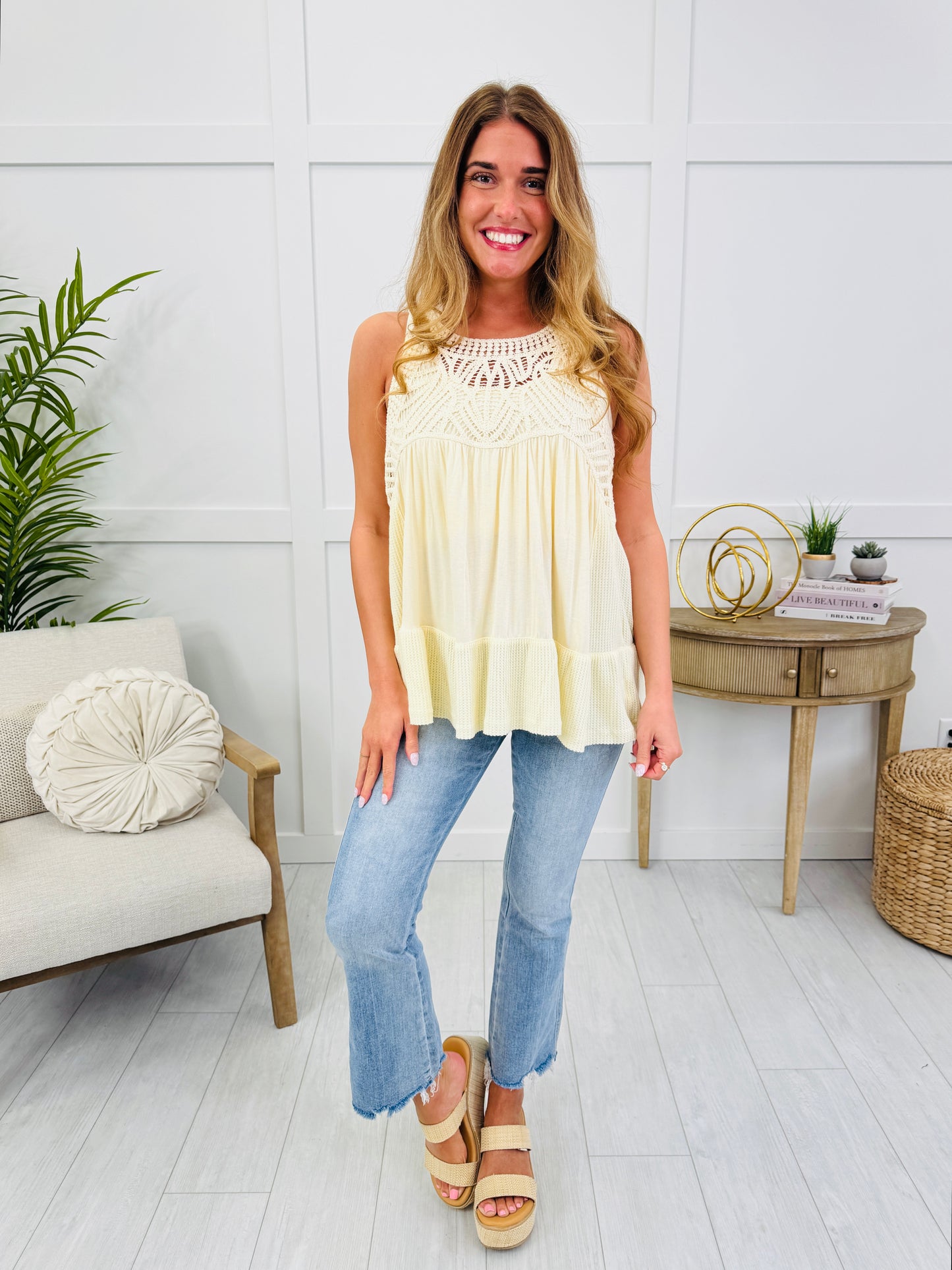Sunlit In The Sands Tank Top