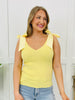 When We Shine Tank Top In Yellow