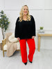 Judy Blue All is Bright Wide Leg Corduroy Trousers in Reg/Curvy