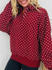Polka Dot Perfection Pullover In Multiple Colors