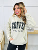 REG/CURVY Coffee Weather Graphic Hoodie