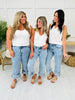 Judy Blue Caught Feelings Straight Fit Jeans