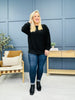 REG/CURVY Blessed In Comfort Pullover In Black