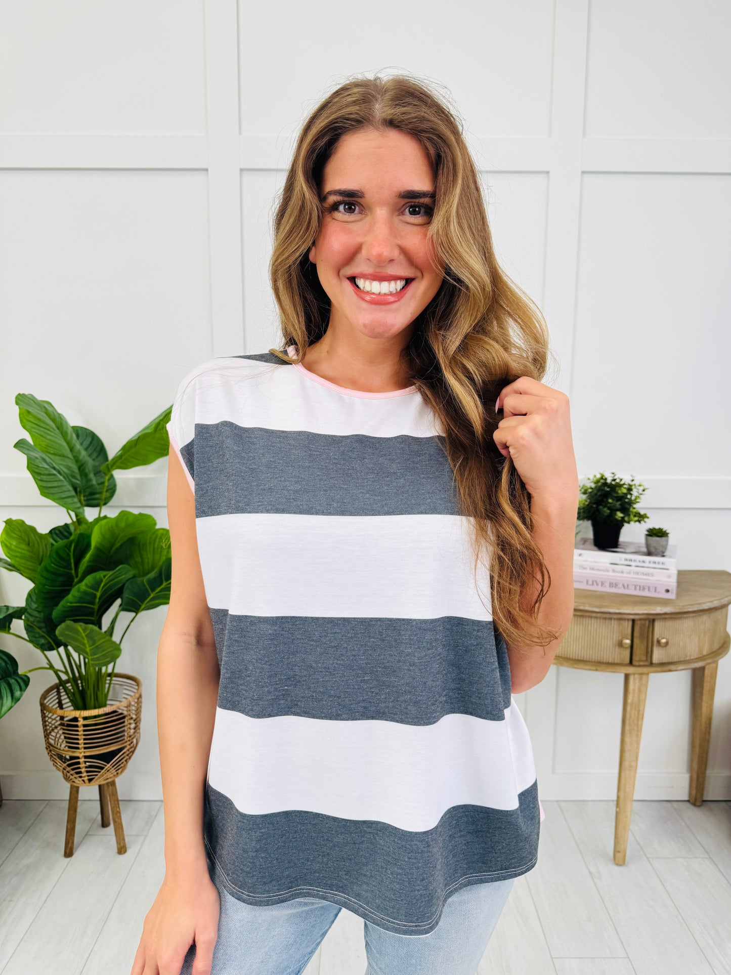 The Effortless Stripe In Black