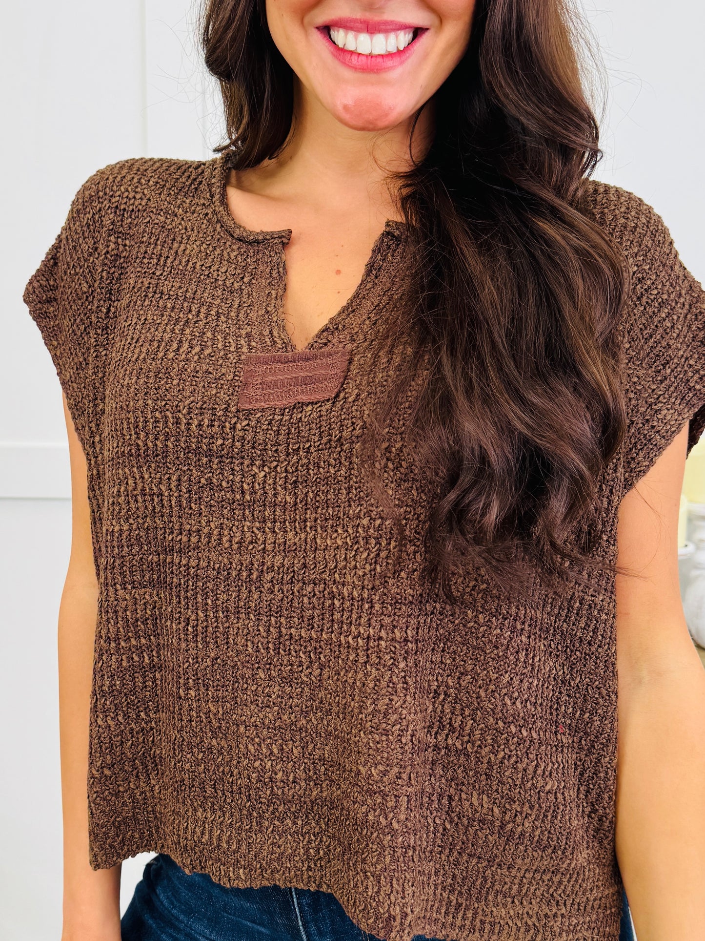 The Effortless Knit Top In Multiple Colors