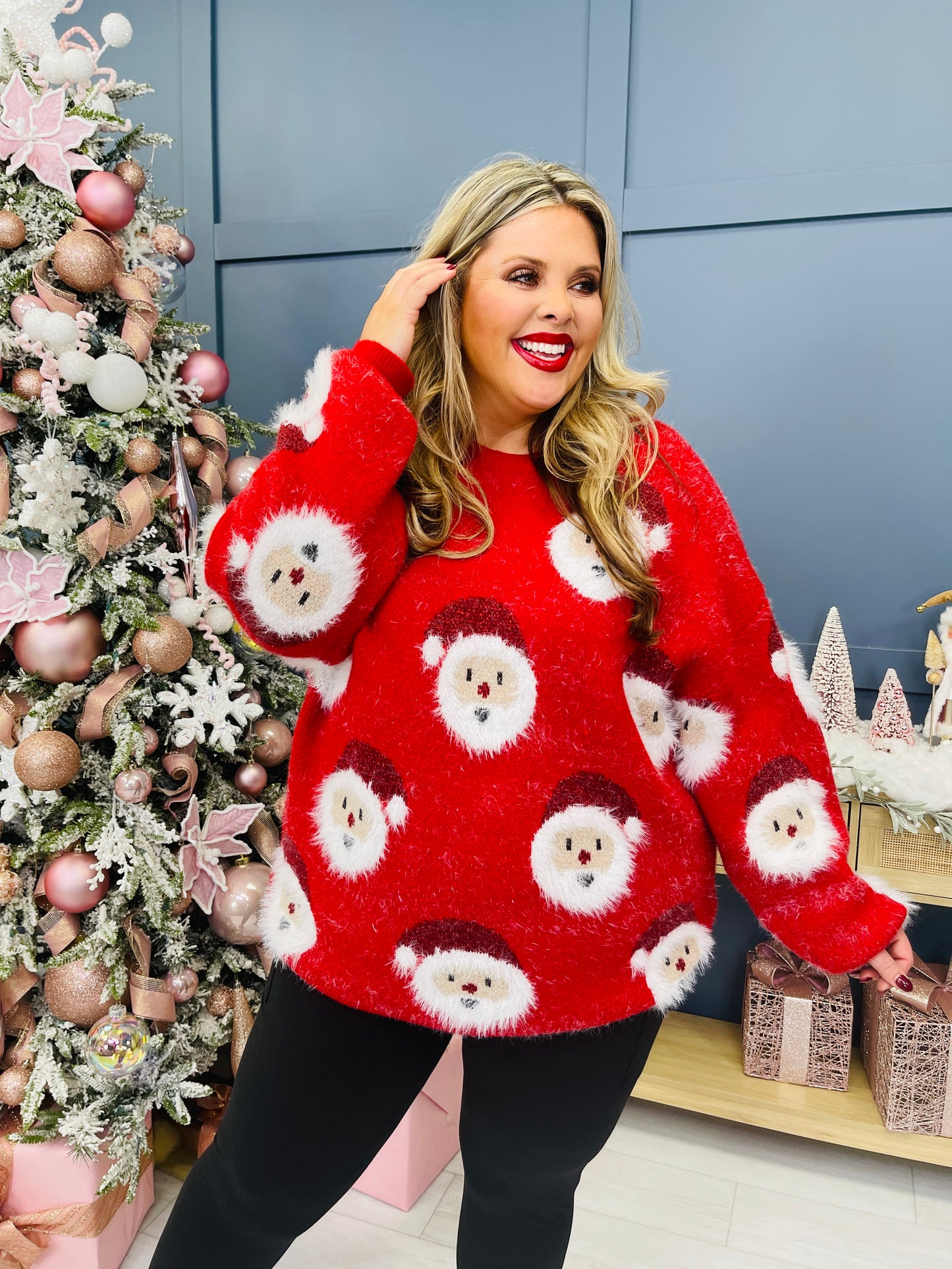 MOCO Exclusive Santa's Sleigh Sweater- Multiple Colors!