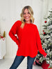 Sweet Like Santa Thermal Pullover in Multiple Colors