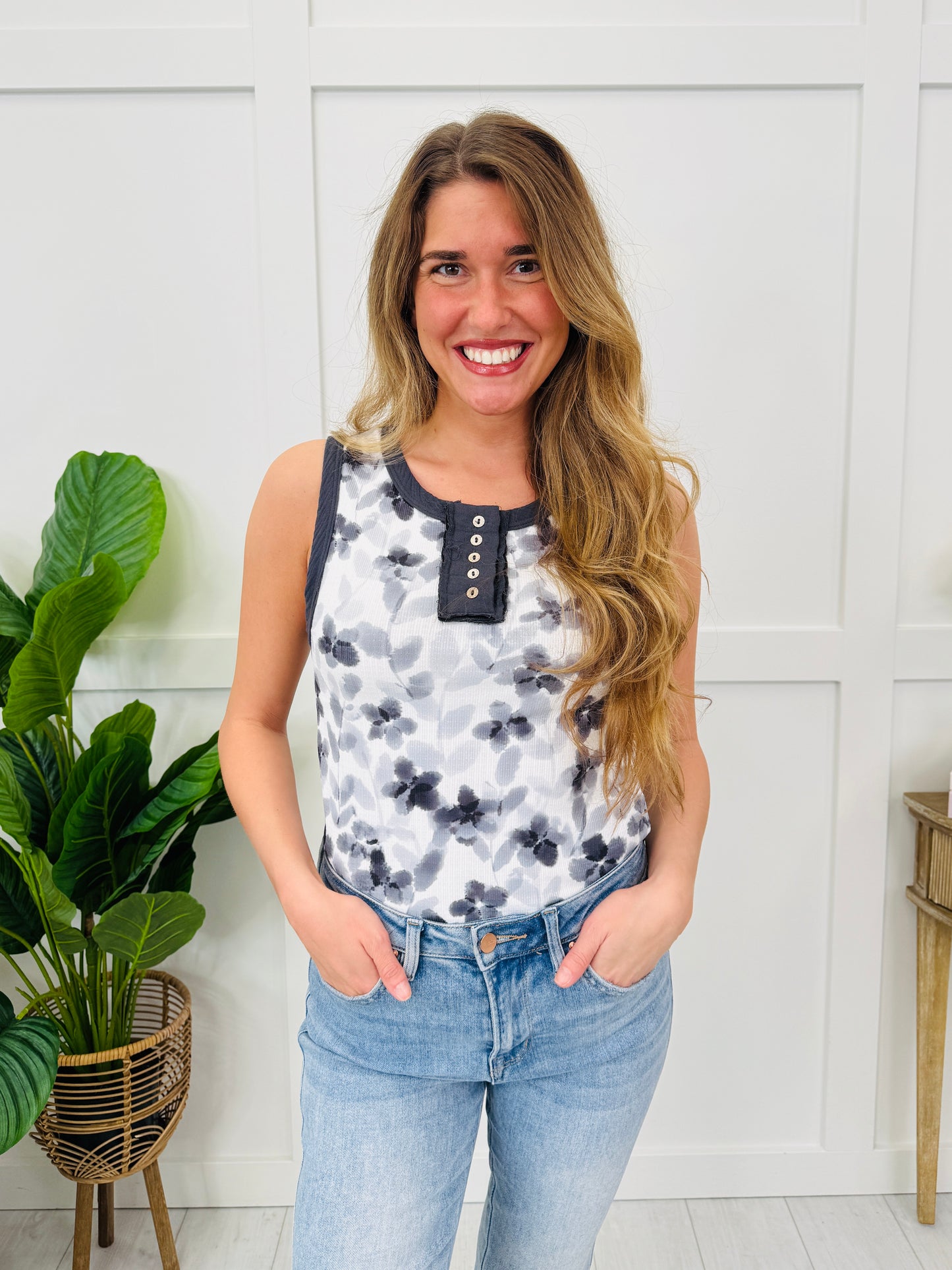 Midnight Garden Tank Top