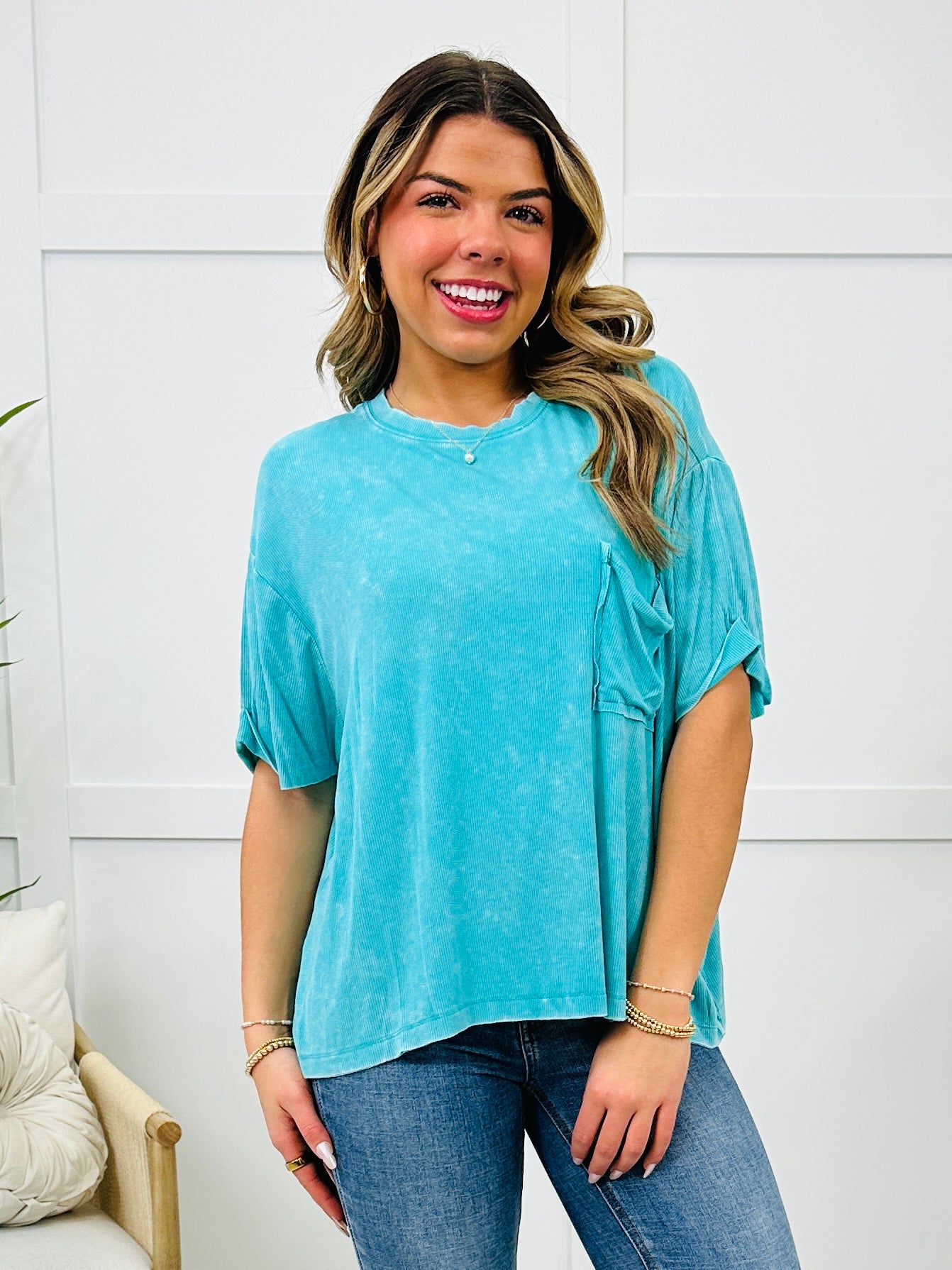 DOORBUSTER! Simply Yours Top- Multiple Colors!