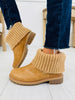Boho Ridge Booties In Caramel